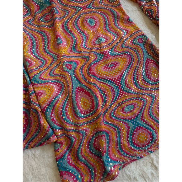 Party City Groovy Disco Diva Costume Girls Size Medium - Picture 3 of 8